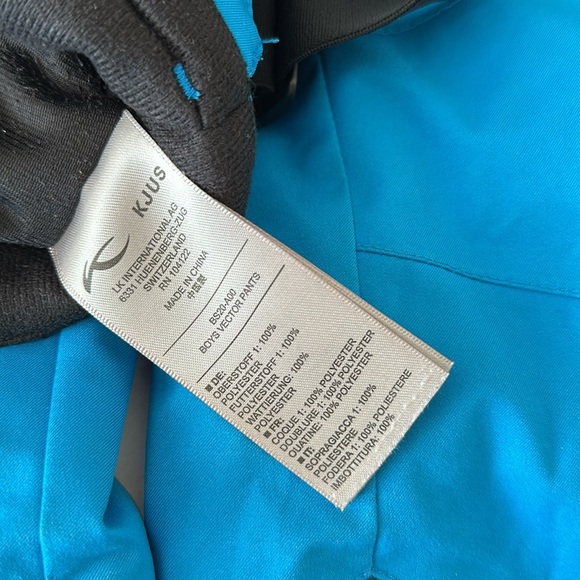 KJUS Vector boys snow bibs size 128 - Picture 4 of 13